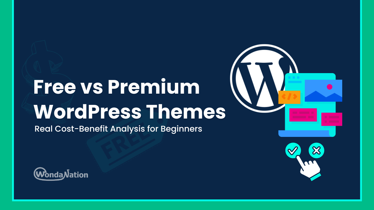 Home Free vs Premium WordPress Themes