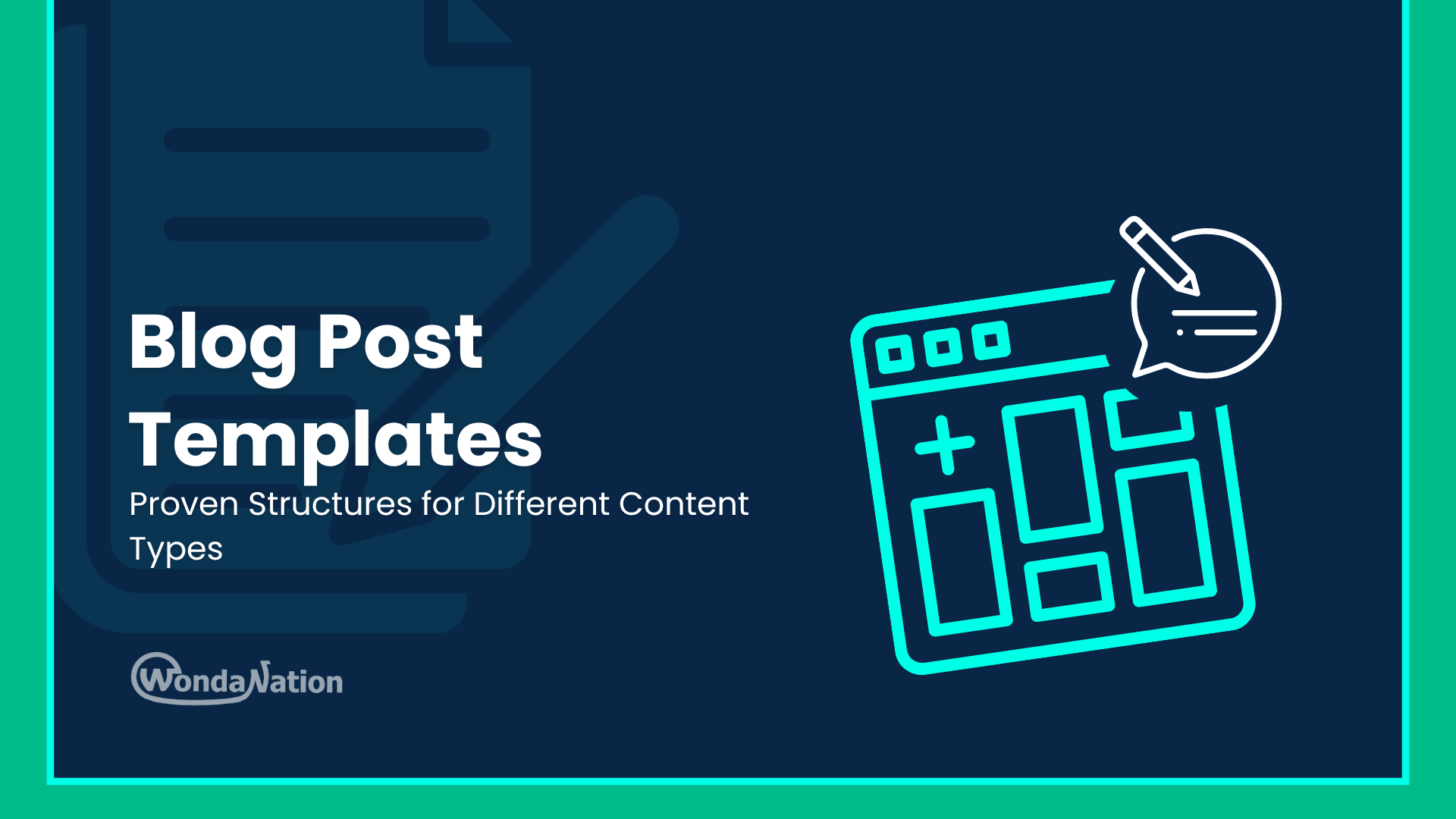 Blog Post Templates Feature Image