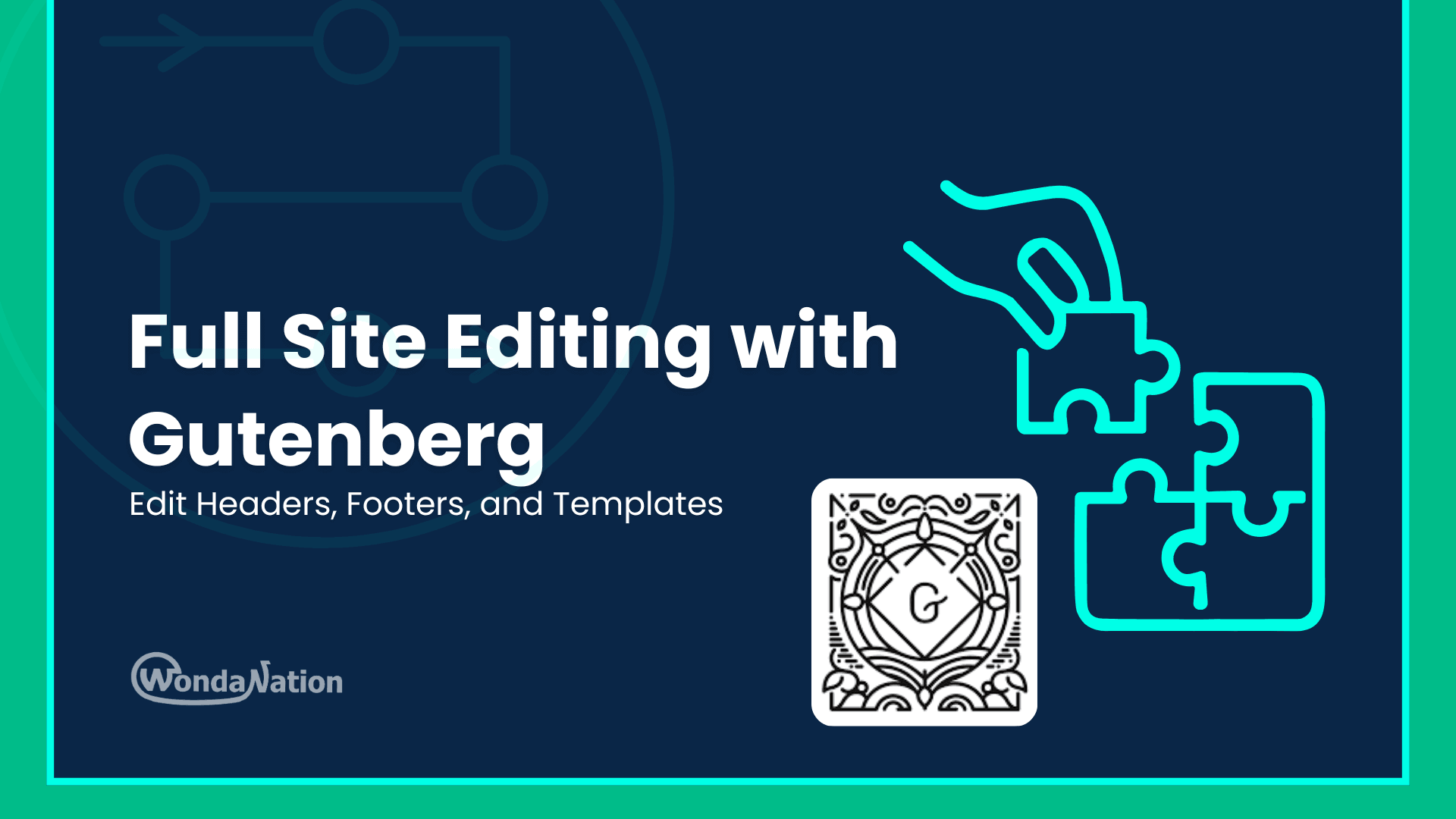 Full Site Editing with Gutenberg Feature Image