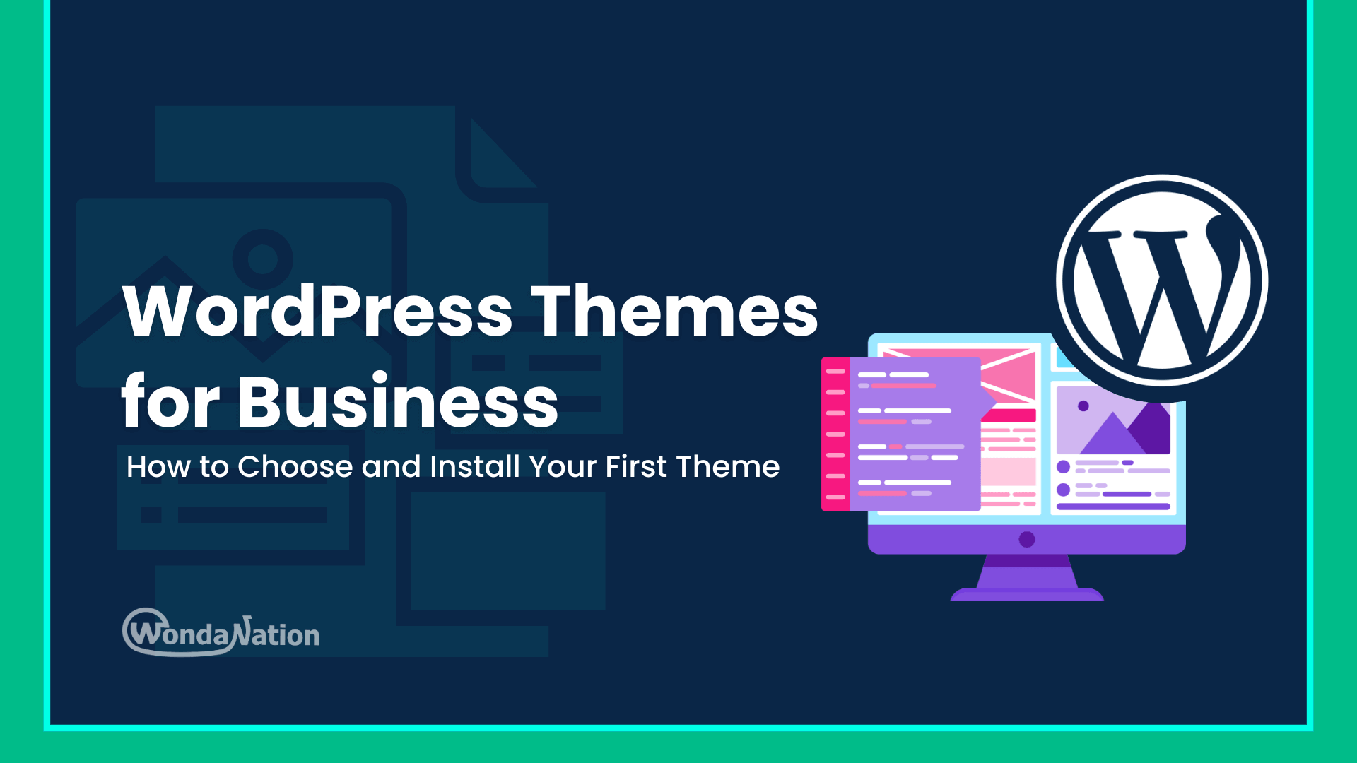 WordPress Theme For Business Feature Images