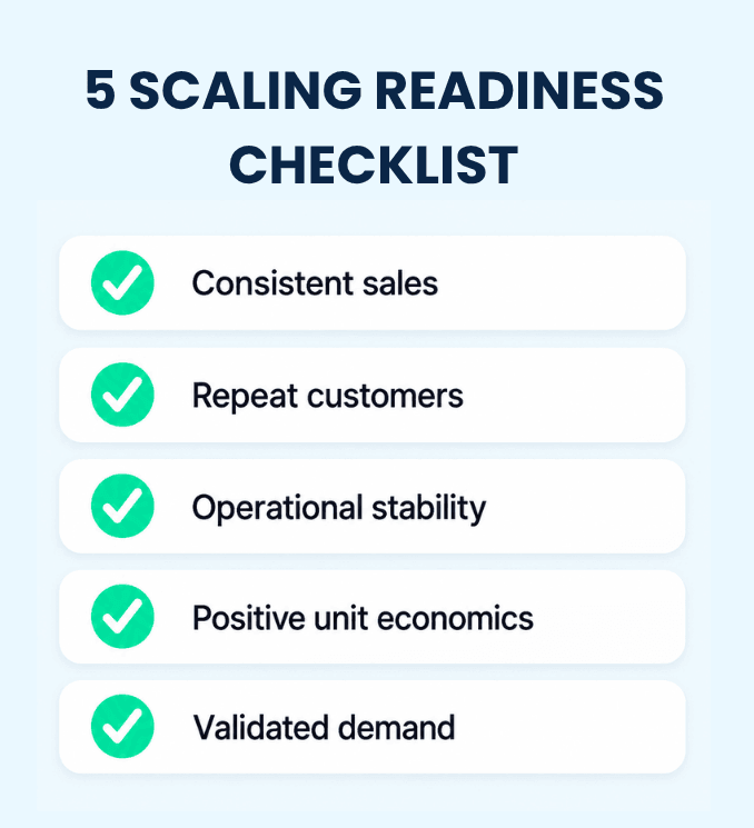  5 Scaling Readiness Checklist
