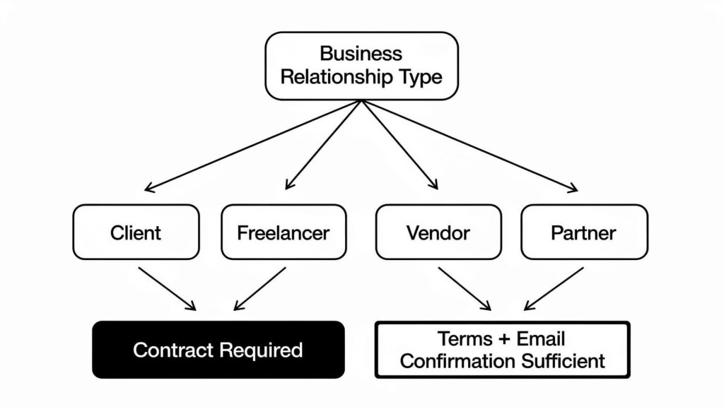 Different Business Relationship
