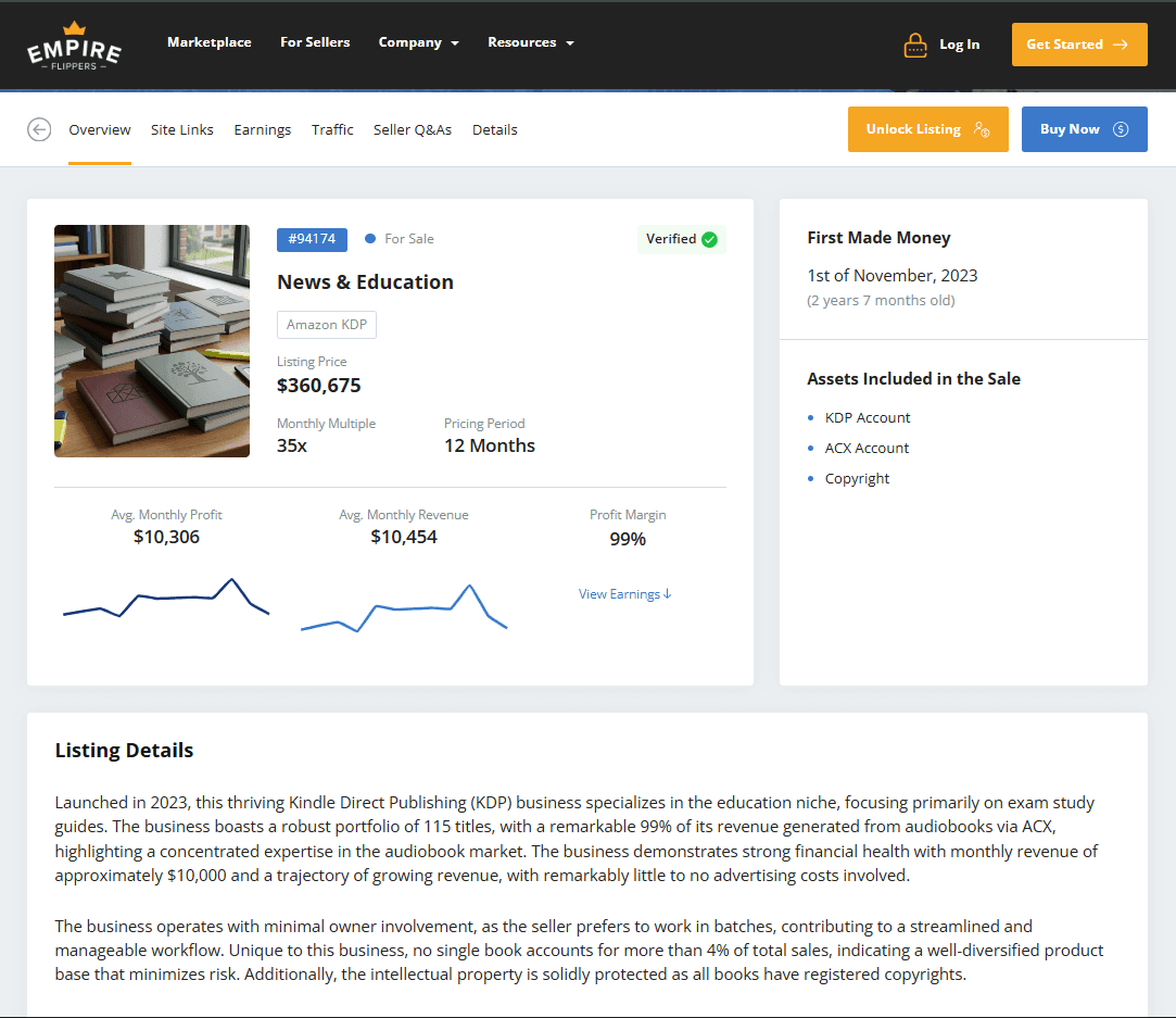 Exit Strategy Planning: Building a Business Worth Selling Empire Flippers Listing