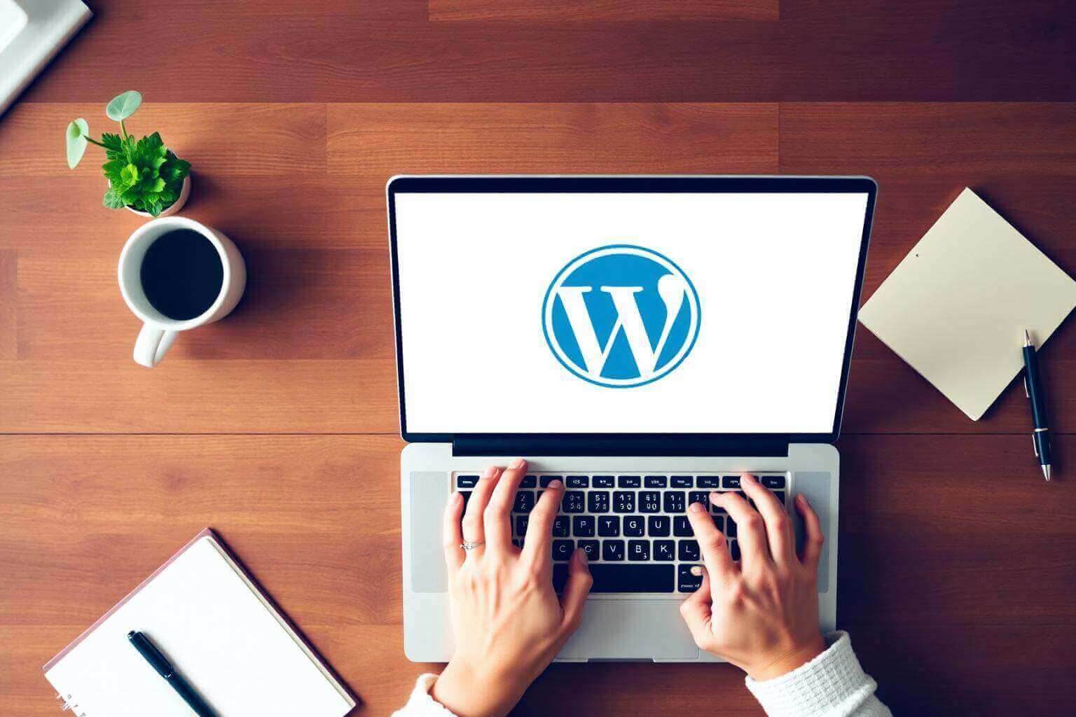 Gutenberg Keyboard Shortcuts: Speed Up Your Content Workflow Hands Typing on a Laptop