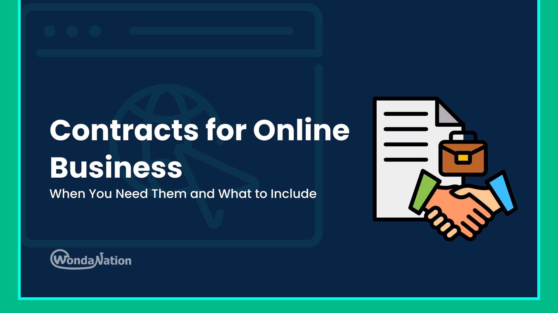 contracts for online business