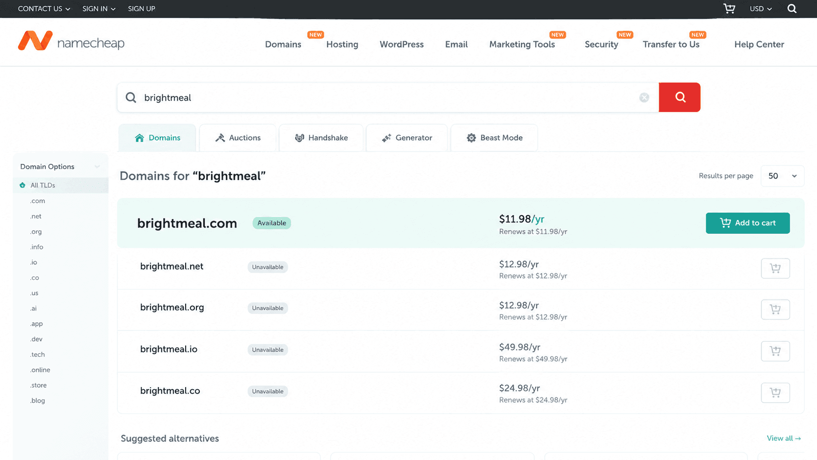 Niche Selection Framework: Finding Profitable Markets for Online Business namecheap domain availability search for a .com domain